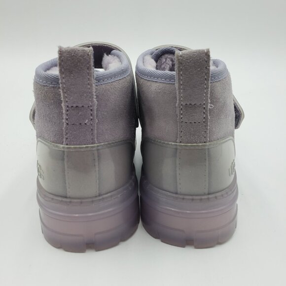 UGG Neumel Clear Boots 7 Womens Chukka June Gloom Purple - Picture 3 of 8